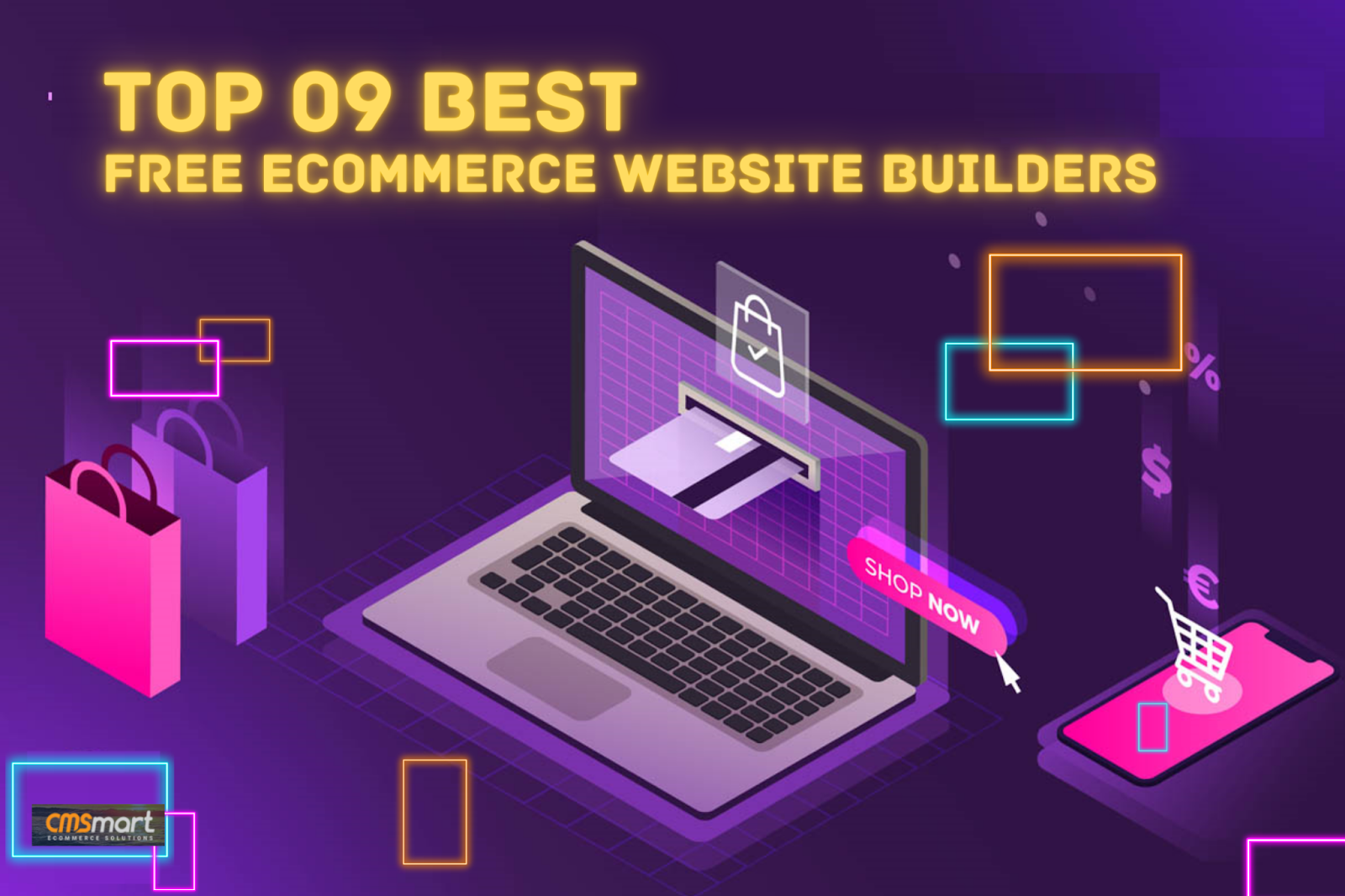 Compare Top 09 Best Free Ecommerce Website Builders Part 1